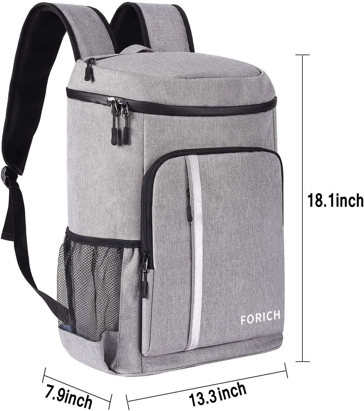 "Waterproof Insulated Backpack Cooler Bag - Perfect for Work, Picnics, and Hiking!"