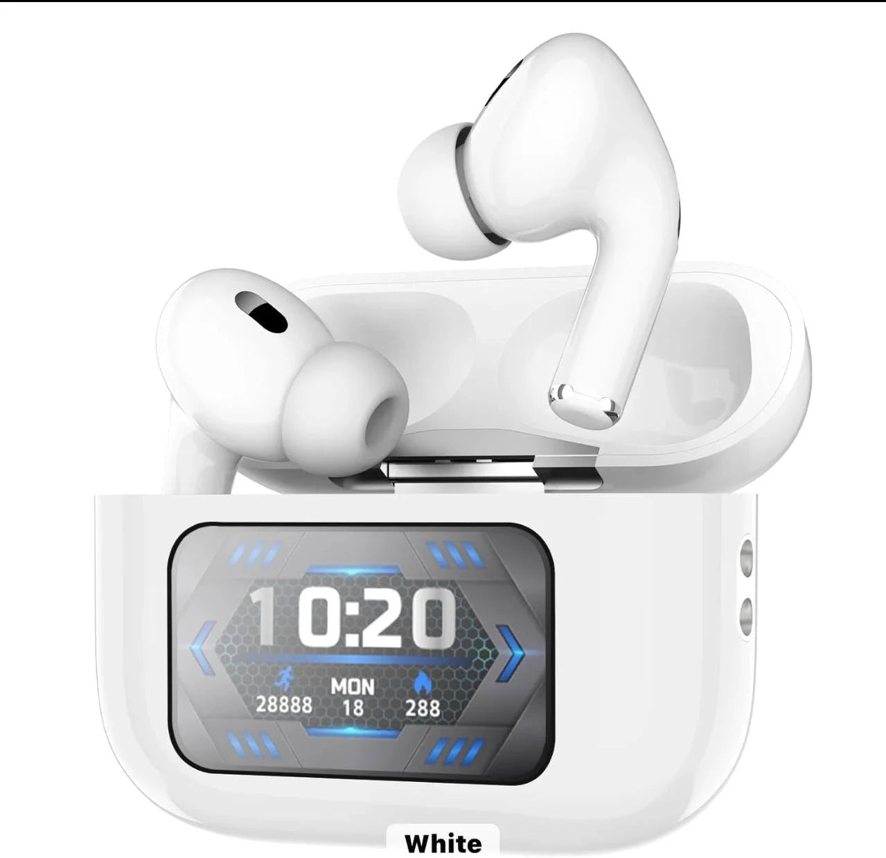 Touch Screen Control  Pro In-Ear Buds Headphones Wireless Bluetooth with Noise Cancellation