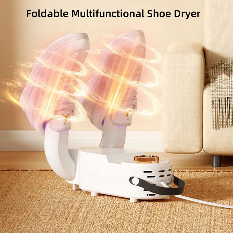 Electric Shoe Dryer Boot Warmer Shoe UV Foot Boot Dryer Eliminate Odor Fast Drying Boot Deodorizer Multifunction Socks Dryer