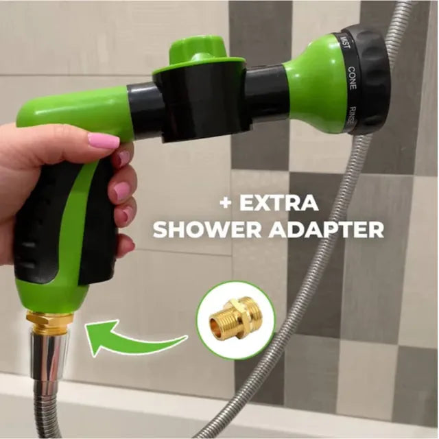 High-Pressure Sprayer Nozzle Hose Shower Gun 3 Mode Adjustable Pet Wash Cleaning Bath Water Foam Soap Sprayer  Clean Tool for dog