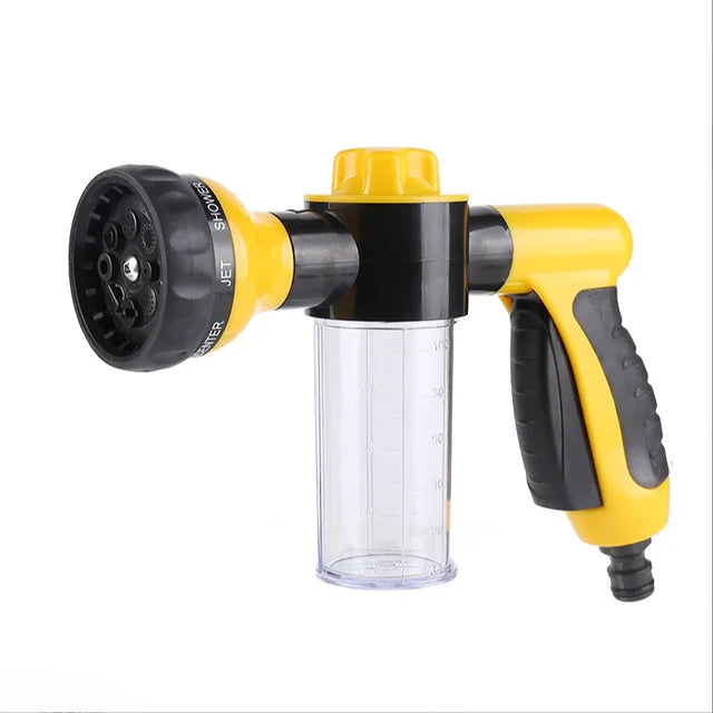 High-Pressure Sprayer Nozzle Hose Shower Gun 3 Mode Adjustable Pet Wash Cleaning Bath Water Foam Soap Sprayer  Clean Tool for dog