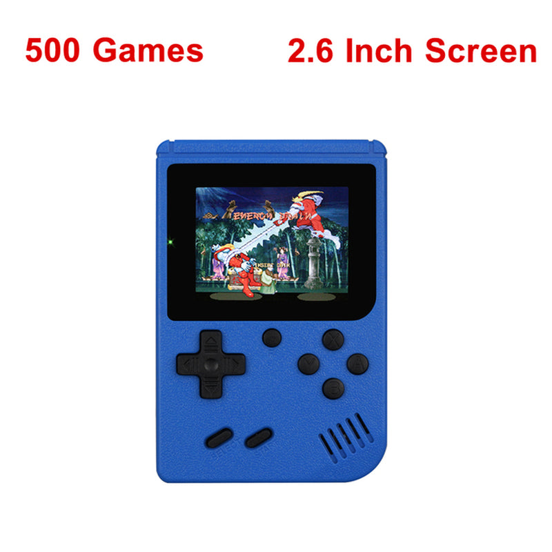 Portable Retro Mini Video Game Console 8-Bit Handheld Game Player Built-In 500 Games AV Out Game Console Gameboy Videojuego
